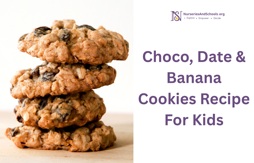 Choco Banana & Date Cookies